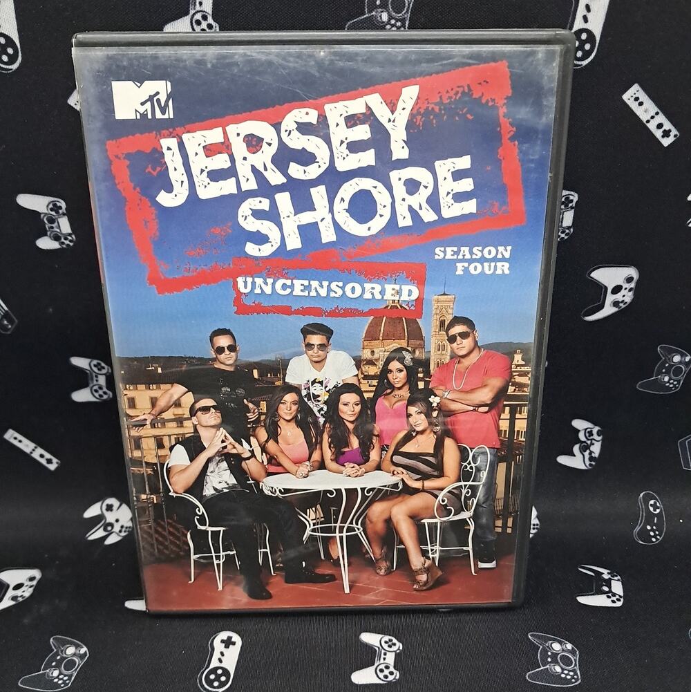 Jersey Shore Season 4 Four Uncensored DVD 4-Disc Set 13 Episodes MTV